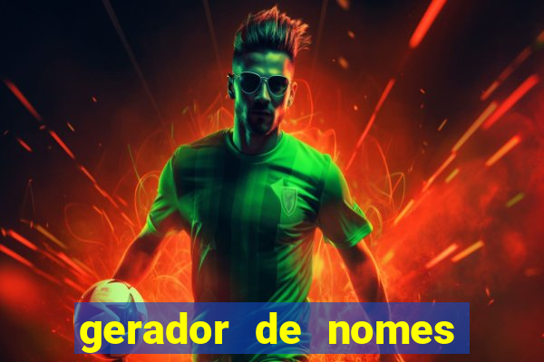 gerador de nomes para jogos